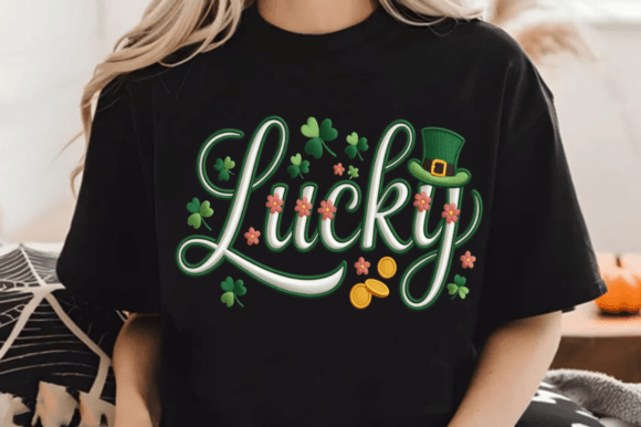 Embroidery St. Patricks Day Lucky PNG Review