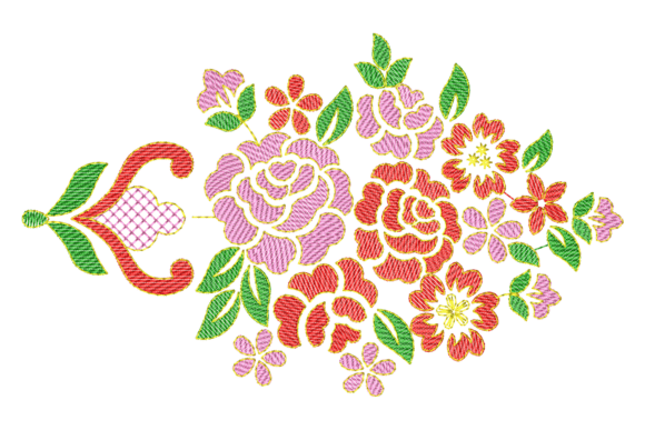 Floral Bouquet Machine Embroidery Design Review