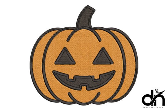 Halloween Jack-o-lantern Embroidery Review