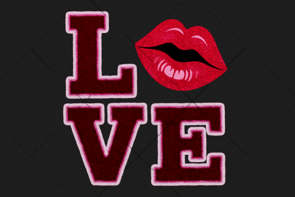 LOVE Embroidery Valentine PNG Review